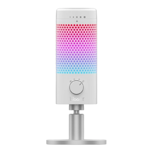 Микрофон A4Tech Bloody, USB, переключаемая направленность, белый (GM50 Pro White)