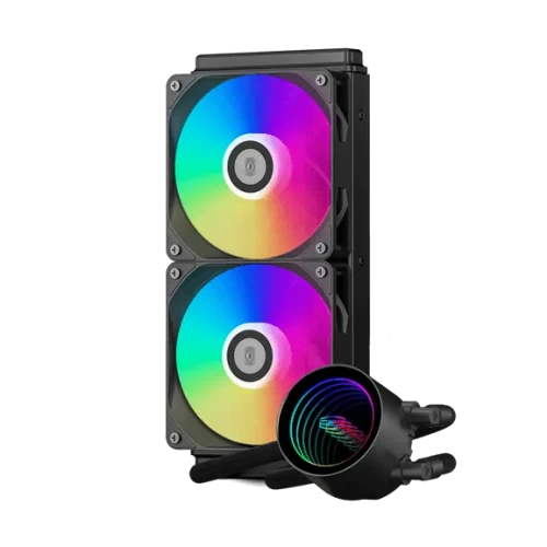 Система водяного охлаждения PCCooler DA240 V2 ARGB Black 240 мм — купить в Казахстане | neom.kz