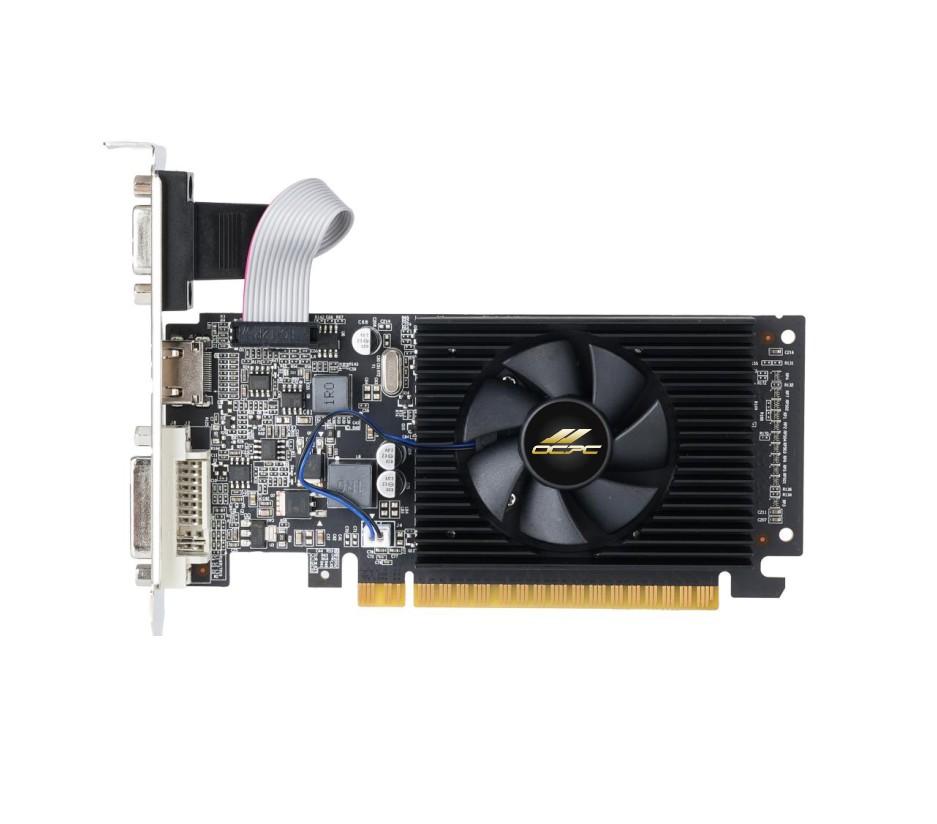 Видеокарта OCPC GeForce GT 210 XE Low Profile 1GB DDR3 (OCVNGT210G1XE)