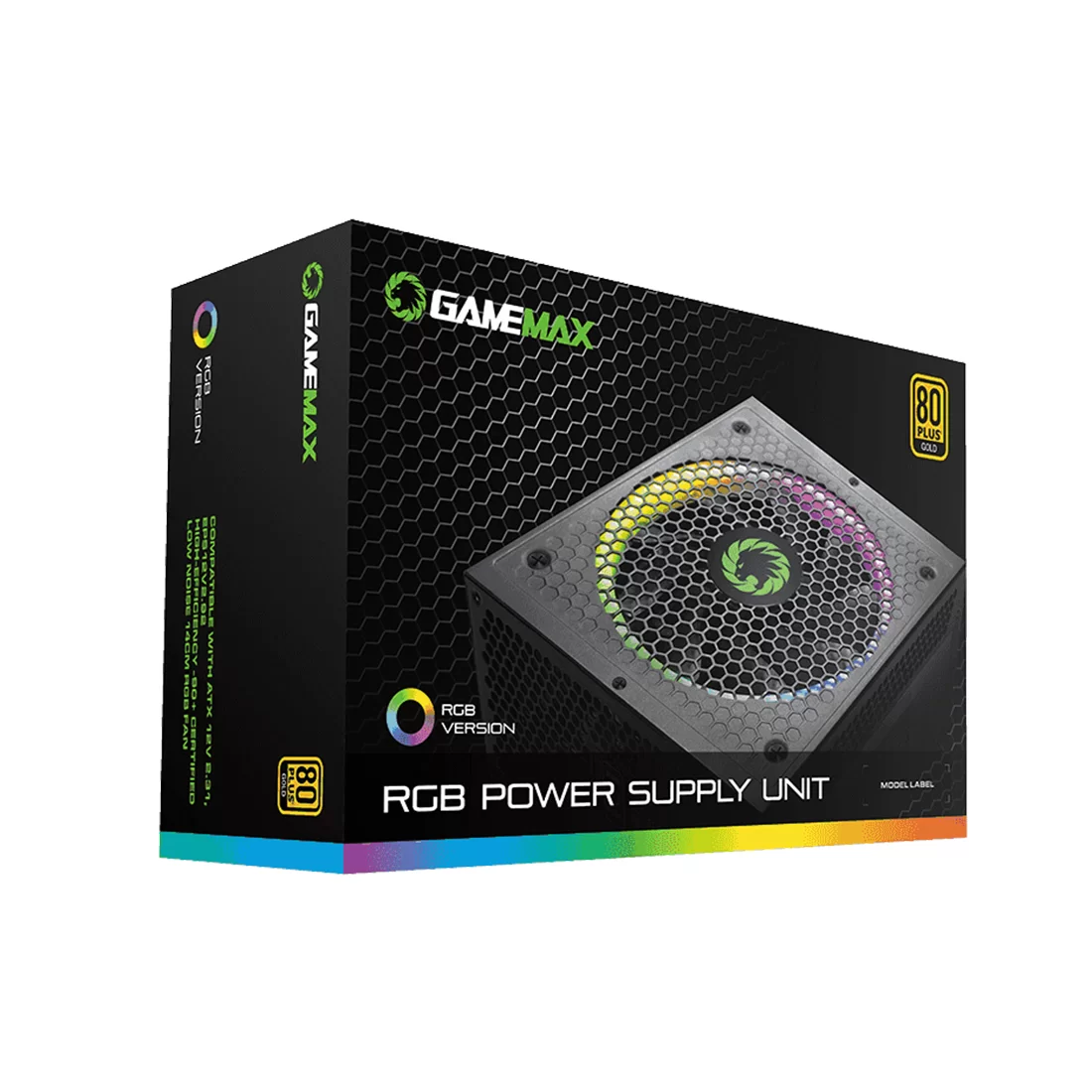 Блок питания GameMax RGB750 PRO 750W 80 PLUS Gold (214007500004) – купить недорого с доставкой по Алматы и Казахстану фото 3
