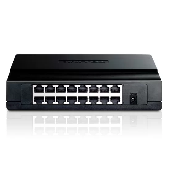 Коммутатор TP-Link TL-SF1016D, 16 портов 100 Мбит/с, неуправляемый – купить недорого с доставкой по Алматы и Казахстану