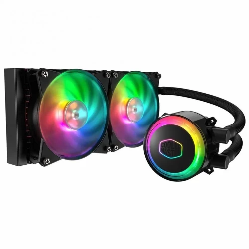 Система водяного охлаждения Cooler Master MasterLiquid ML240R RGB 240 мм — купить в Казахстане | neom.kz