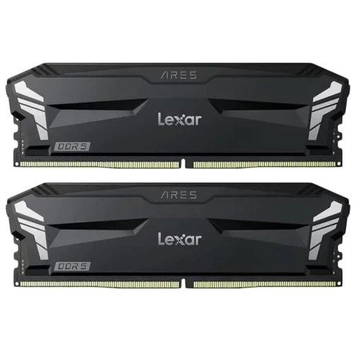 Lexar Ares 32GB DDR5 6000MHz (2x16GB KIT) CL30 DIMM, 1.35V, heatsink, Non-RGB, Black — оперативная память RAM