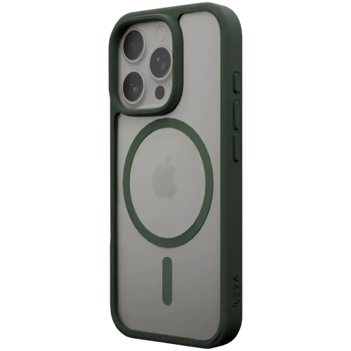 Чехол iLeraGo ColorAnt Clear Case, Deep Green for iPhone 16 Pro — купить в Казахстане | neom.kz