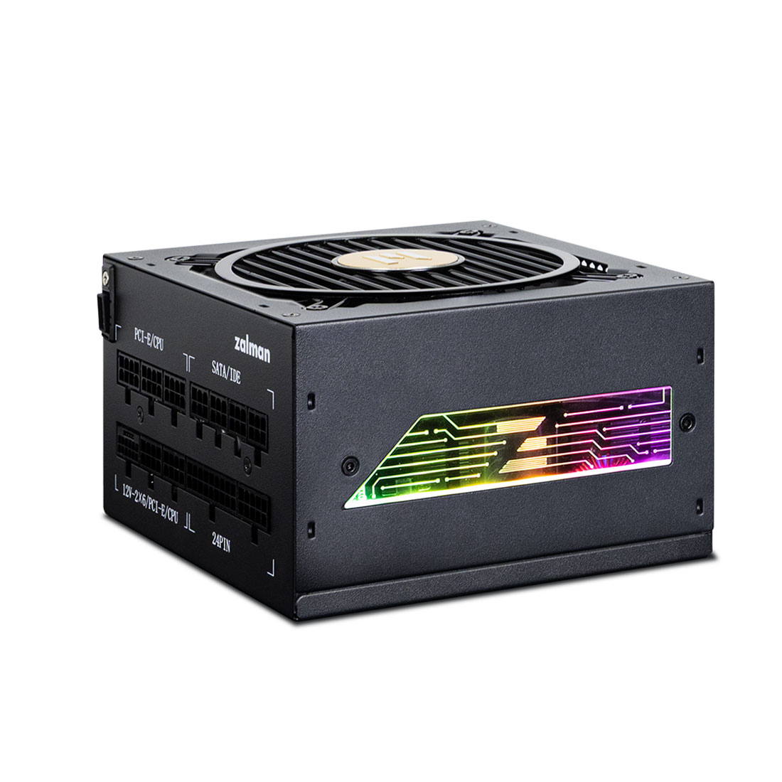 Блок питания Zalman TeraMaxII SE VIEW 1200W 80 PLUS Gold (ZM1200-TMX2 VIEW) – купить недорого с доставкой по Алматы и Казахстану