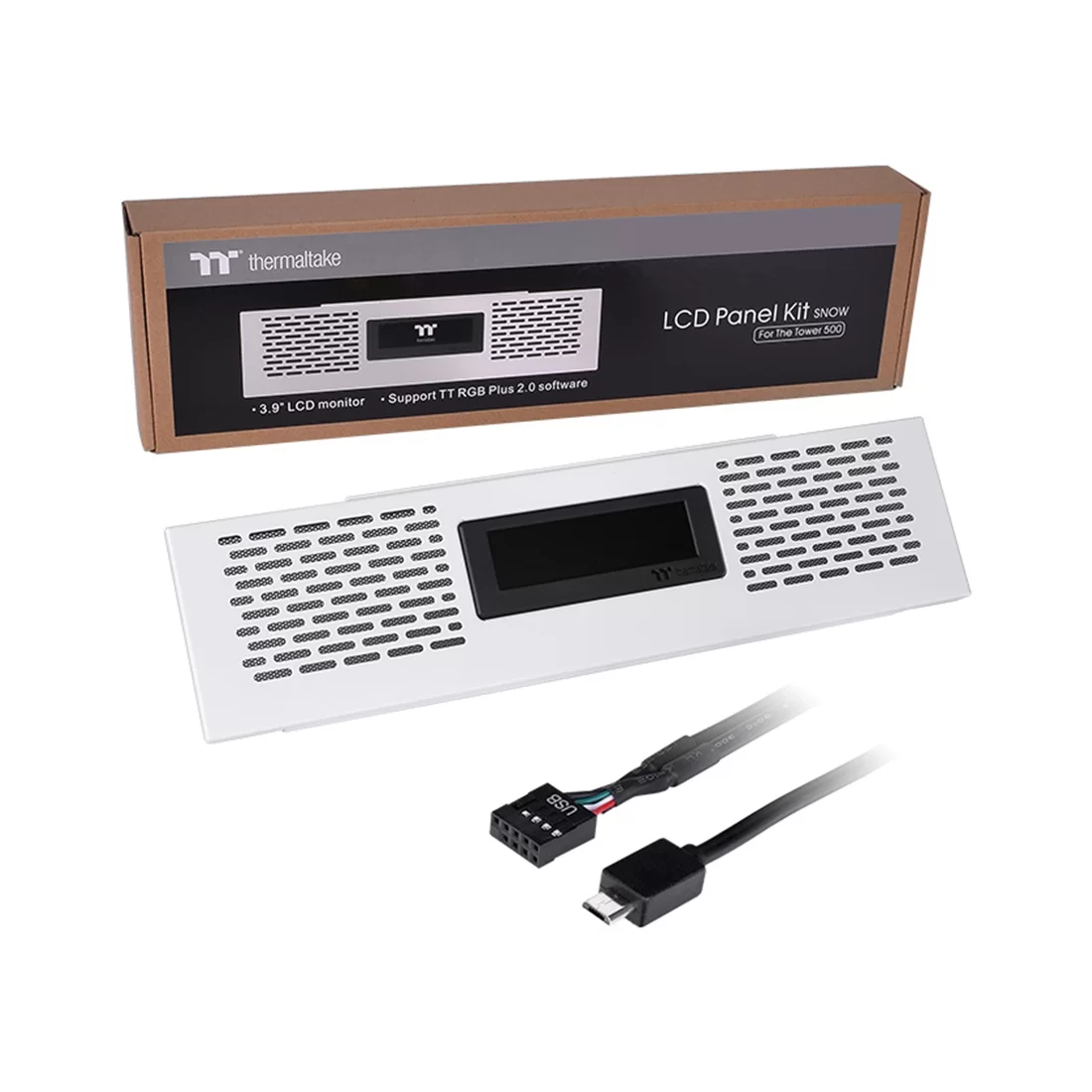 Панель LCD Thermaltake The Tower 500 Series Snow – купить недорого с доставкой по Алматы и Казахстану