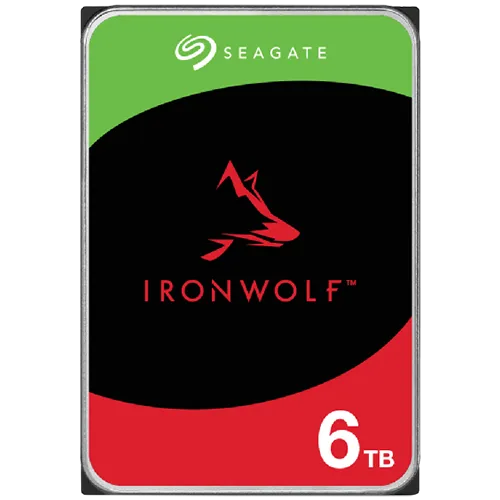 Жесткий диск HDD 6 Tb SATA 6Gb/s Seagate IronWolf ST6000VN006 3.5” 5400rpm 256MB