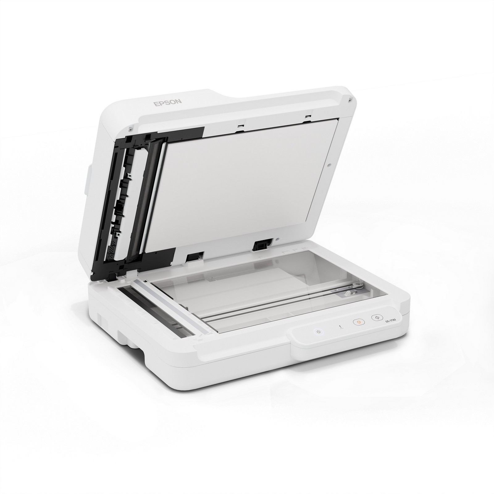 Сканер Epson WorkForce DS-1730, планшетный с АПД, A4, 30 стр/мин (B11B273402) сканер