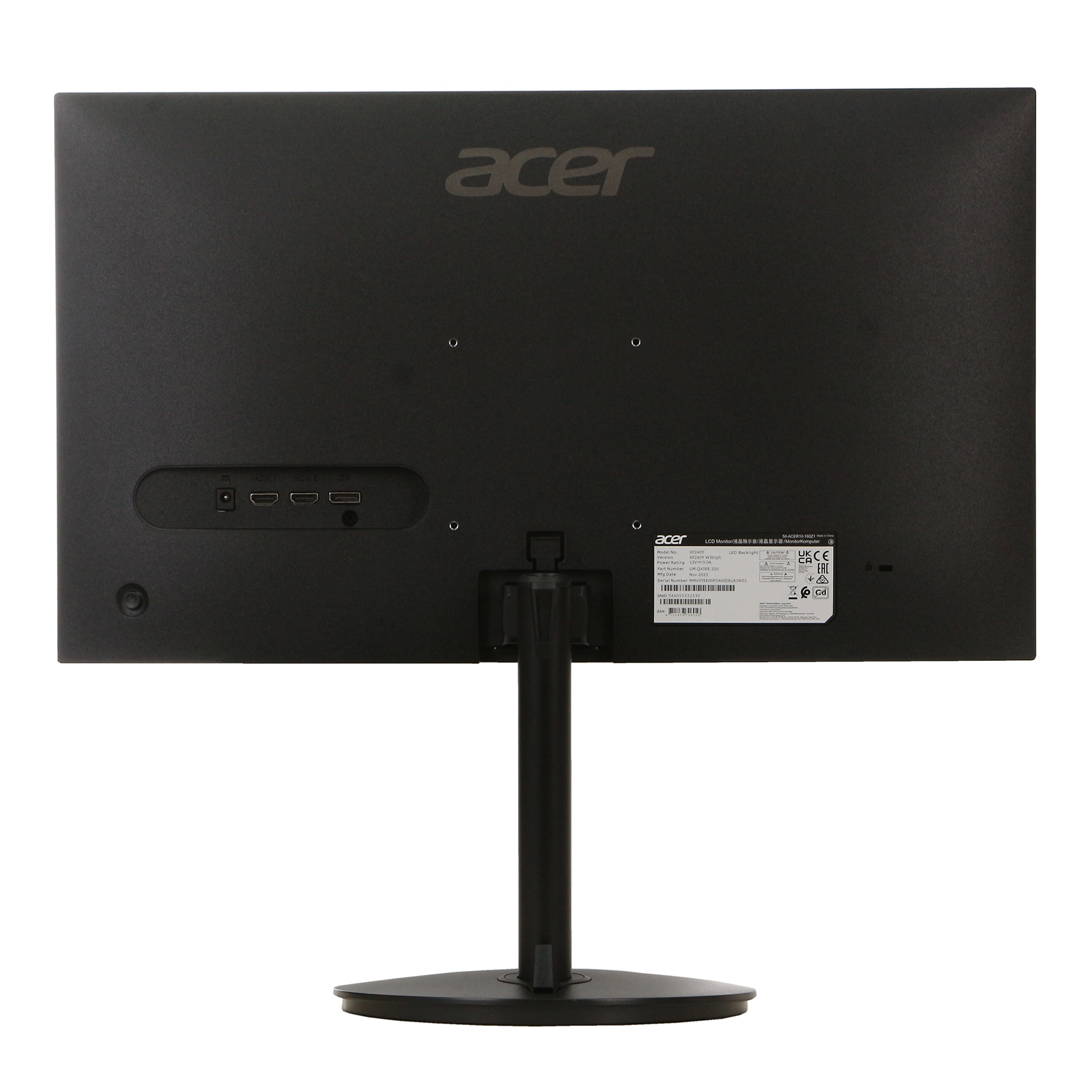 Монитор Acer XF240YW3biiph 23.8" FHD IPS 240Hz (UM.QX0EE.320) – купить недорого с доставкой по Алматы и Казахстану фото 4