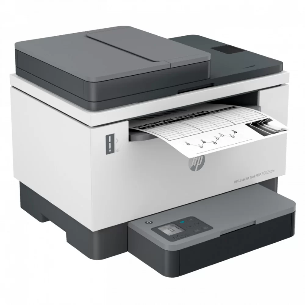 Монохромное МФУ HP LaserJet Tank MFP-2602sdw (2R7F5A) – купить недорого с доставкой по Алматы и Казахстану