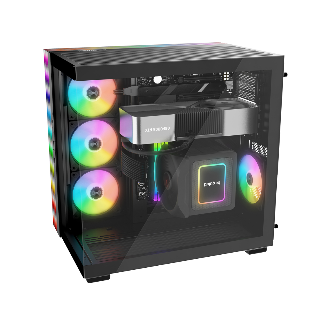 Компьютерный корпус Bequiet! Light Base 600 LX Black Без Б/П фото 3