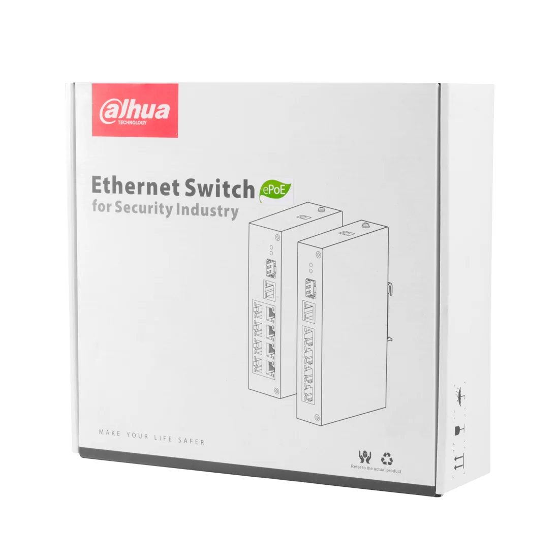 Коммутатор Dahua DH-PFL2106-4ET-96, 4 порта, PoE+, неуправляемый – купить недорого с доставкой по Алматы и Казахстану фото 3