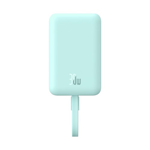 Внешний аккумулятор Baseus Magnetic Mini 10000mAh 30W Blue (P1002210B333-00) — купить в Казахстане | neom.kz