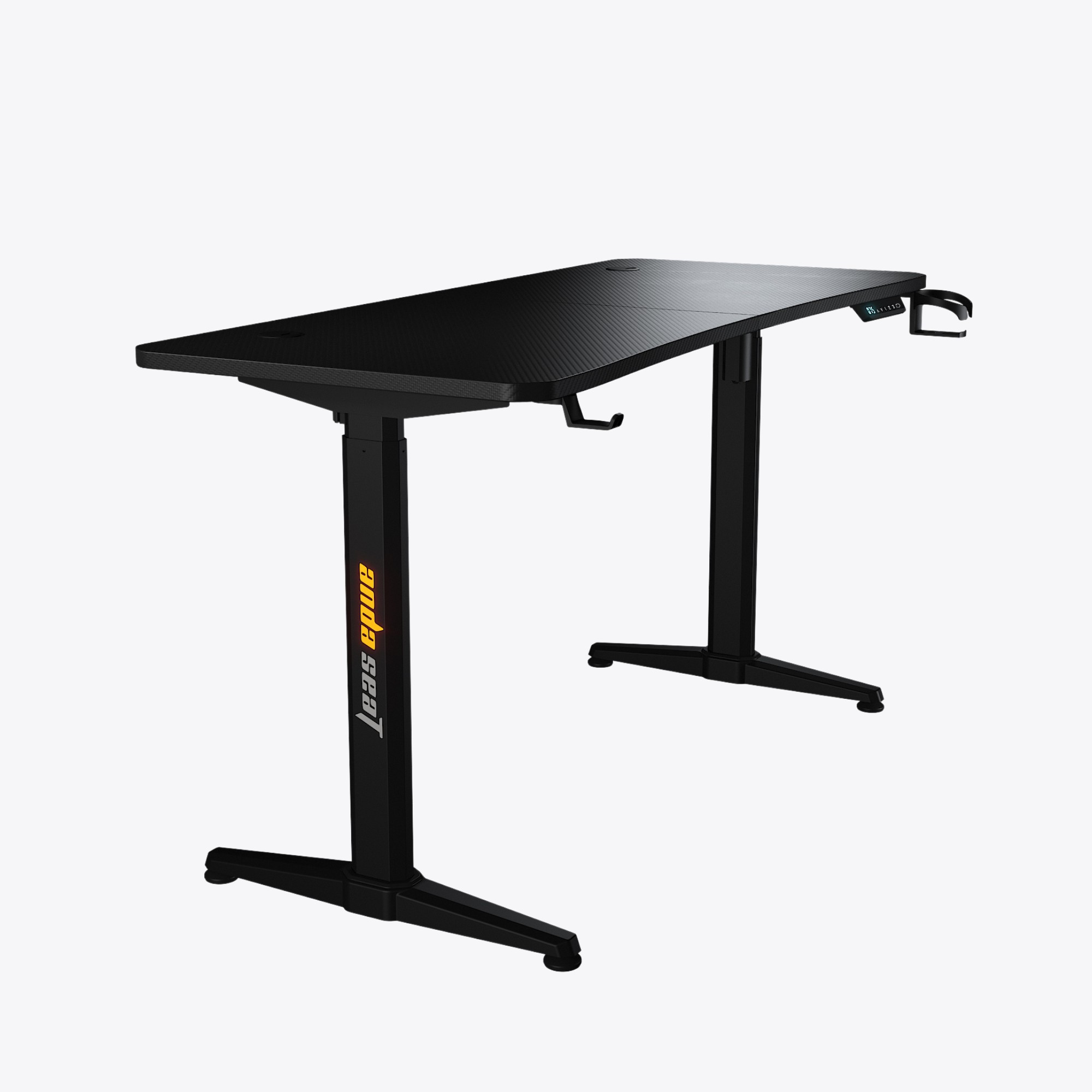 Игровой компьютерный стол AndaSeat Terminator, чёрный (AD-D-DD1-1600L-01-B) — купить в Казахстане | neom.kz