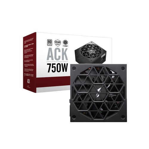 Блок питания 1STPLAYER HA 750W 80 PLUS (ACK-STD-750-BK-EU) — купить в Казахстане | neom.kz