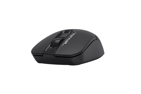 Мышь беспроводная A4Tech Fstyler FB12S, 3 кнопки, 1200 dpi, чёрная