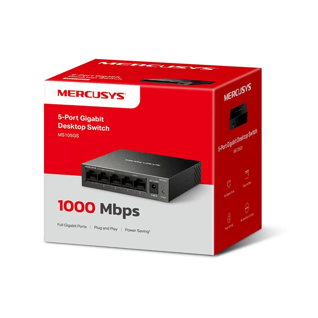 Коммутатор Mercusys MS105GS – купить недорого с доставкой по Алматы и Казахстану фото 3