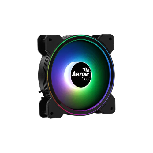 Кулер для компьютерного корпуса AeroCool Saturn 12F ARGB 6-pin — купить в Казахстане | neom.kz