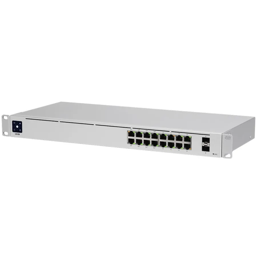 Коммутатор Ubiquiti USW-16-POE-EU, 16 портов 1 Гбит/с, PoE+, управляемый L2 – купить недорого с доставкой по Алматы и Казахстану