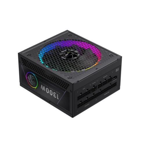 Блок питания Gamemax RGB PRO 1300P 1300W 80 PLUS Platinum (2110-1300B0028) — купить в Казахстане | neom.kz
