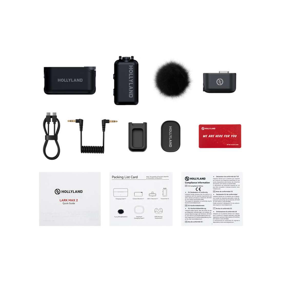 Петличный микрофон Hollyland Lark MAX 2 Solo Черный – купить недорого с доставкой по Алматы и Казахстану