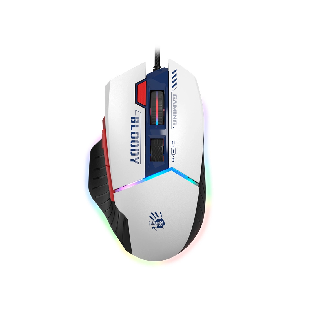 Мышь игровая A4Tech Bloody W95-Max Sports Navy, синяя