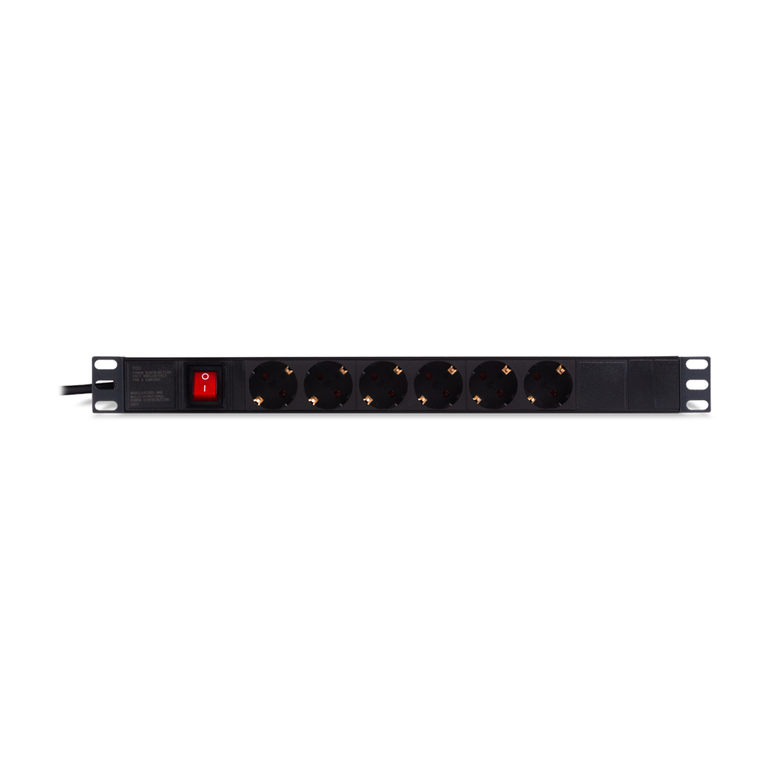 Сетевой фильтр для серверного шкафа 19 дюймов SVC PD-6SCH, 6 розеток, 1,8 м – купить недорого с доставкой по Алматы и Казахстану фото 2