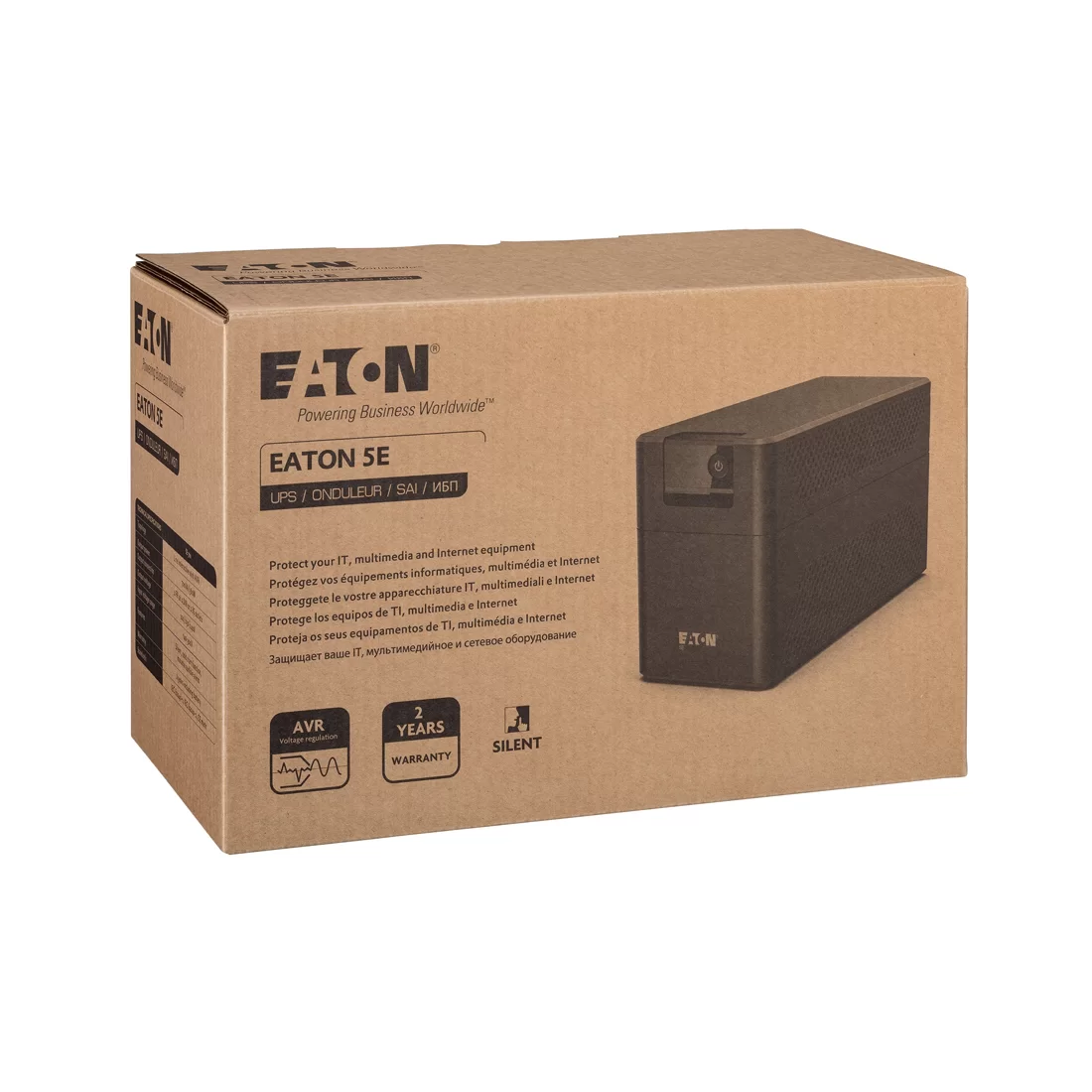 Источник бесперебойного питания Eaton 5E1600UD, 900 Вт, линейно-интерактивный, AVR, 4 розетки – купить недорого с доставкой по Алматы и Казахстану фото 3