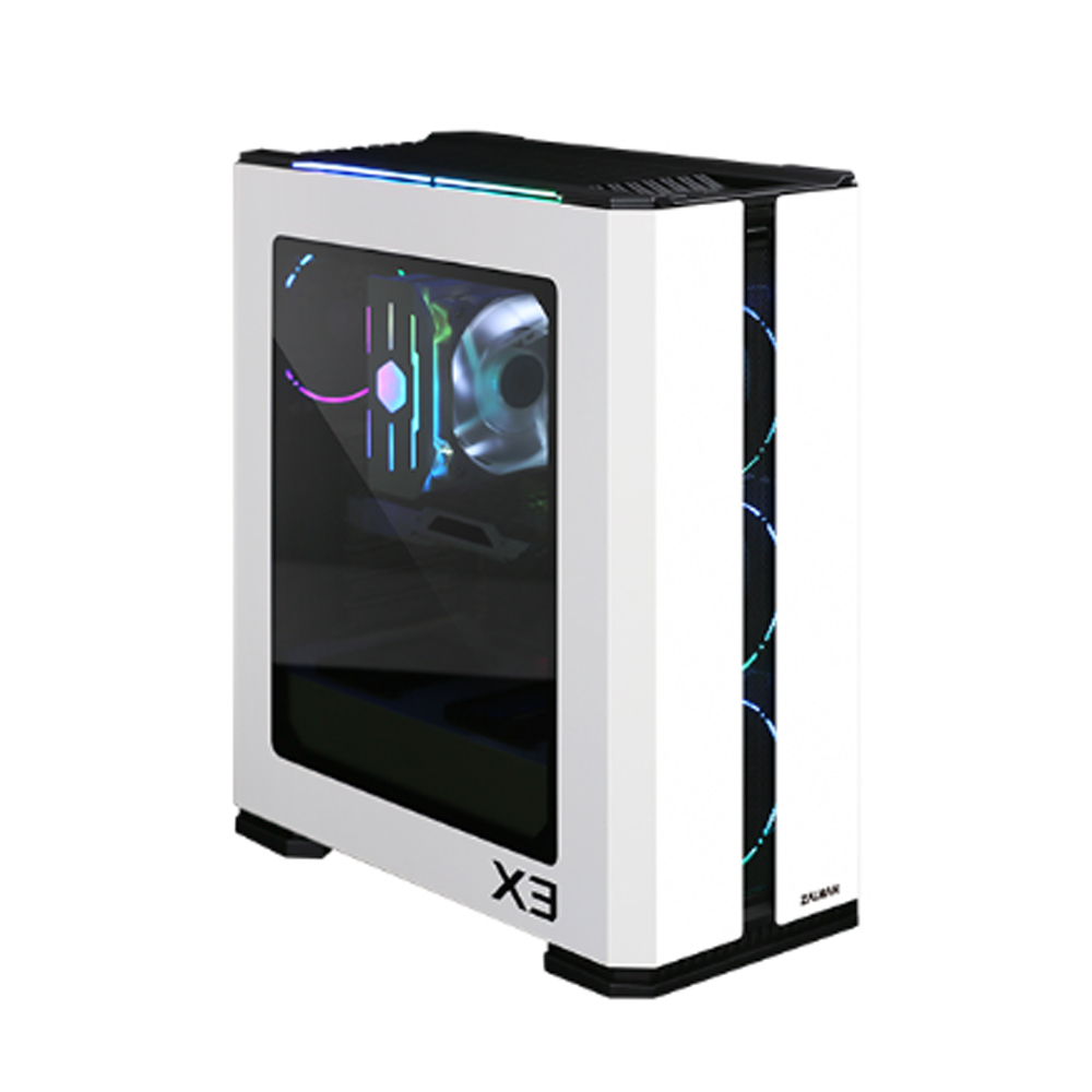 Корпус Zalman X3, Midi Tower, белый, без БП