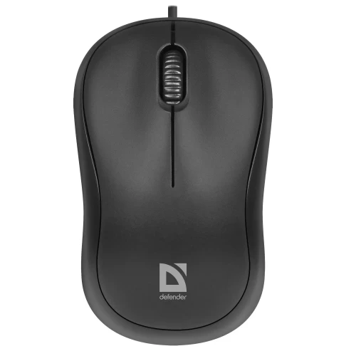 Мышь проводная Defender Patch MS-759, 2 кнопки, 1000 dpi, чёрная — купить в Казахстане | neom.kz