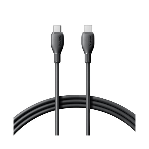 Интерфейсный кабель Baseus Ultra-Fast Fast Charging Cable USB-C to USB-C 100W 1m Cluster Black — купить в Казахстане | neom.kz