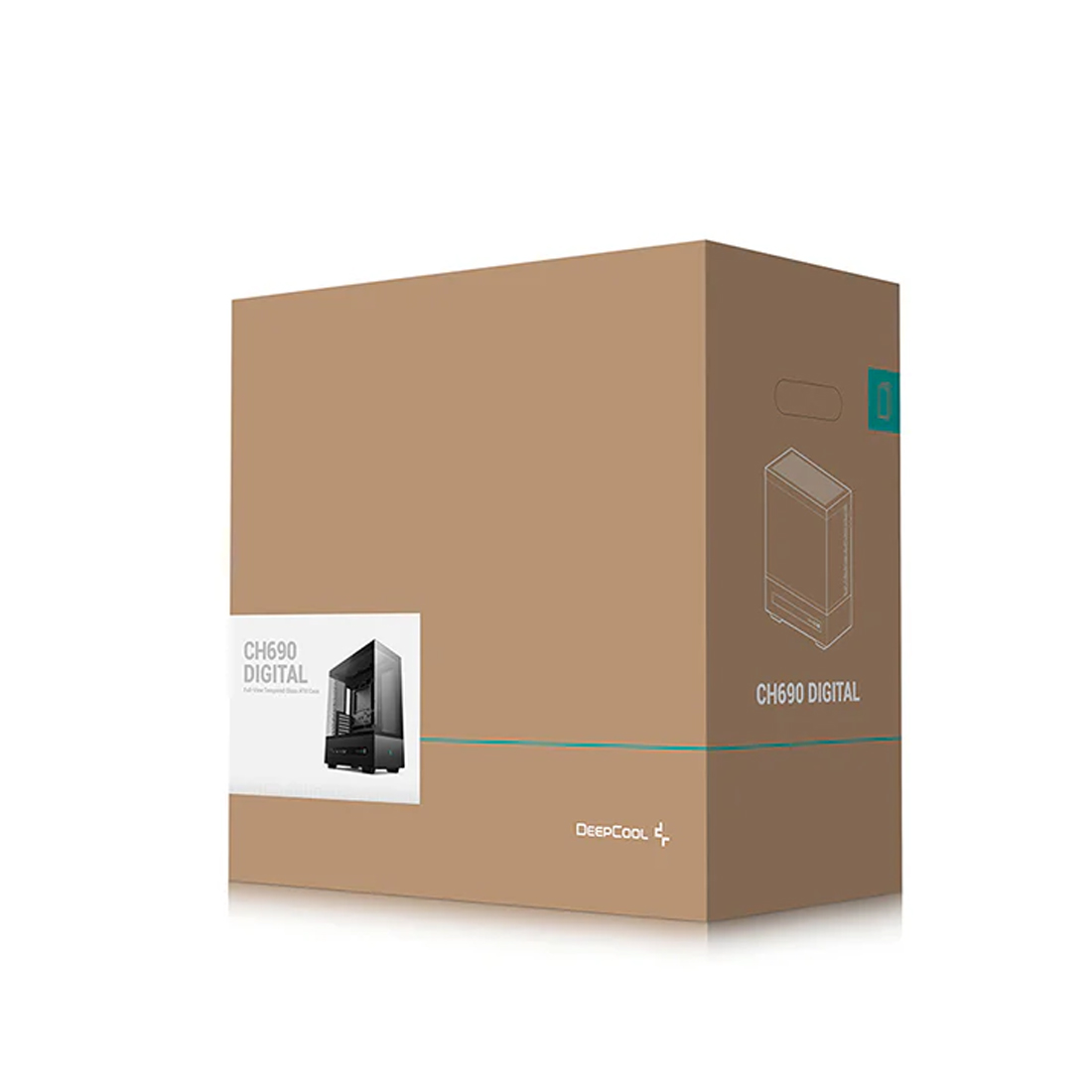 Компьютерный корпус Deepcool CH690 DIGITAL без Б/П
