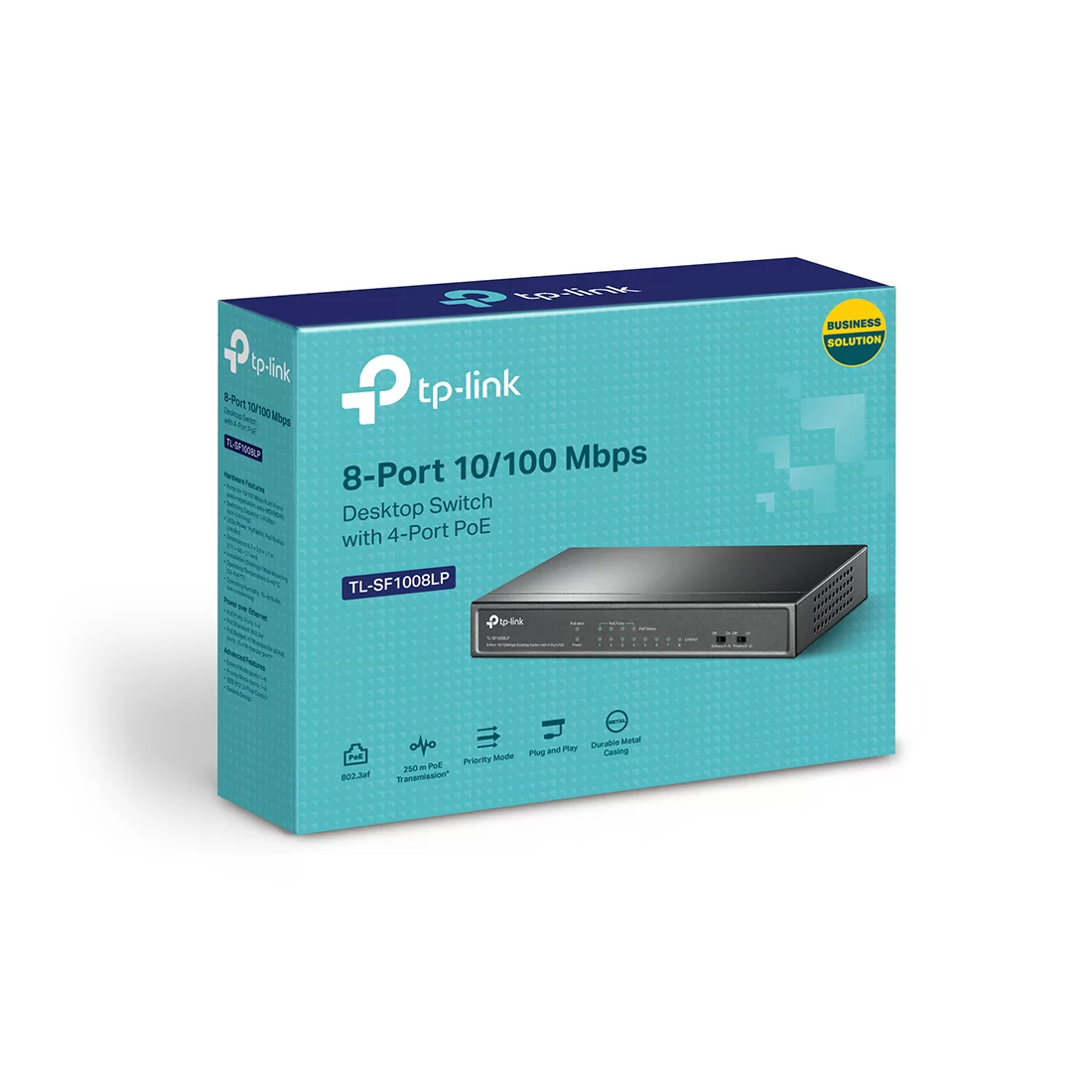 Коммутатор TP-Link TL-SF1008LP – купить недорого с доставкой по Алматы и Казахстану фото 3