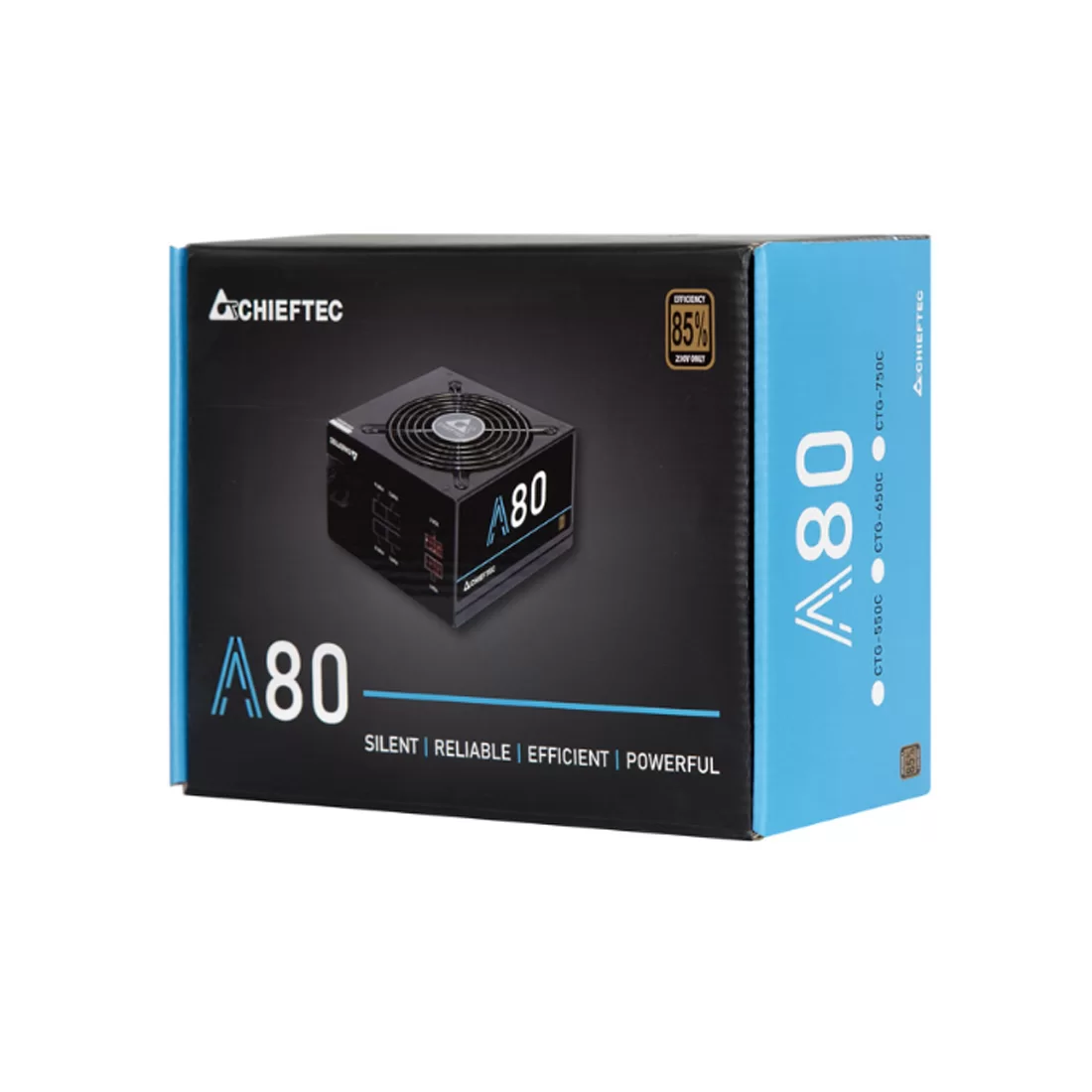 Блок питания Chieftec A-80 CTG-650C – купить недорого с доставкой по Алматы и Казахстану