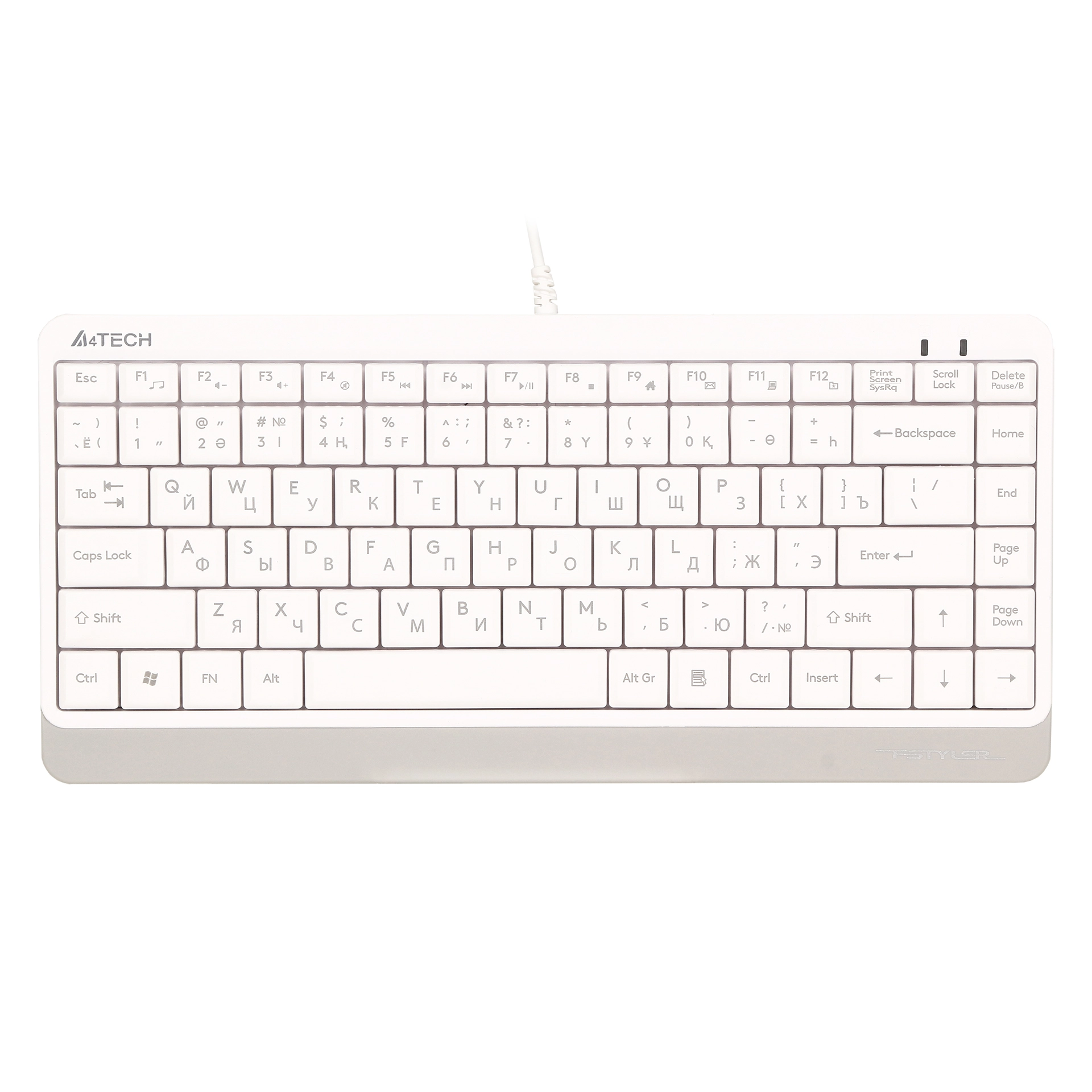 Клавиатура A4Tech Fstyler FK11, White – купить недорого с доставкой по Алматы и Казахстану