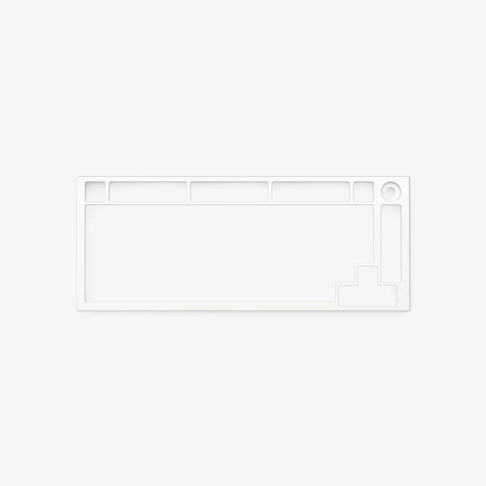 Запчасть к клавиатуре верхняя панель Glorious GMMK Pro Top Frame E-White (GLO-ACC-P75-TF-EW) — купить в Казахстане | neom.kz