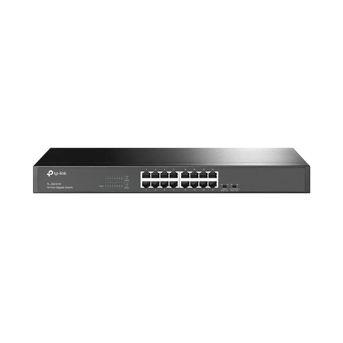 Коммутатор TP-Link TL-SG1016, 16 портов 1 Гбит/с, неуправляемый – купить недорого с доставкой по Алматы и Казахстану