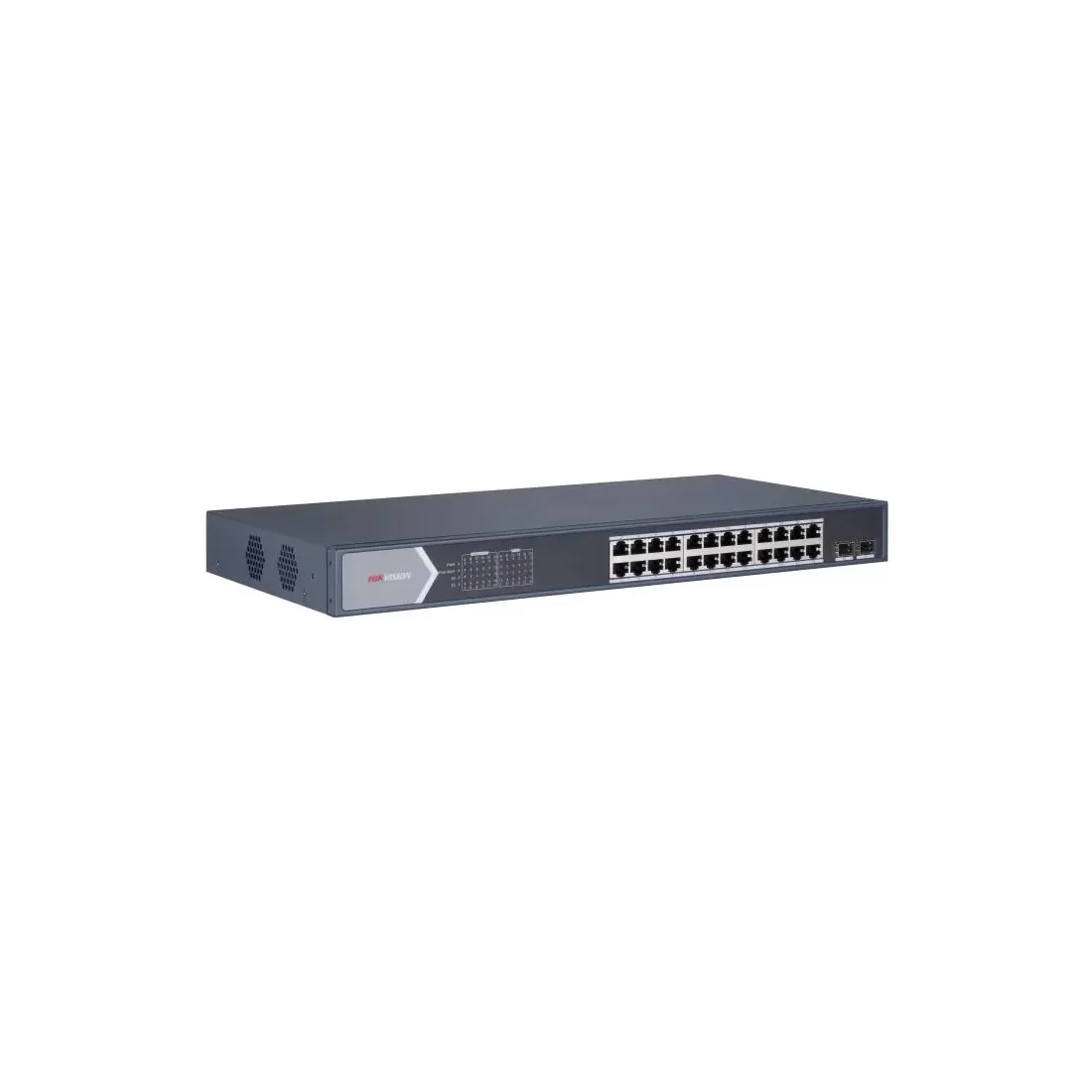 Коммутатор Hikvision DS-3E0526P-E, 24 порта 1 Гбит/с, 1×SFP, PoE, неуправляемый – купить недорого с доставкой по Алматы и Казахстану