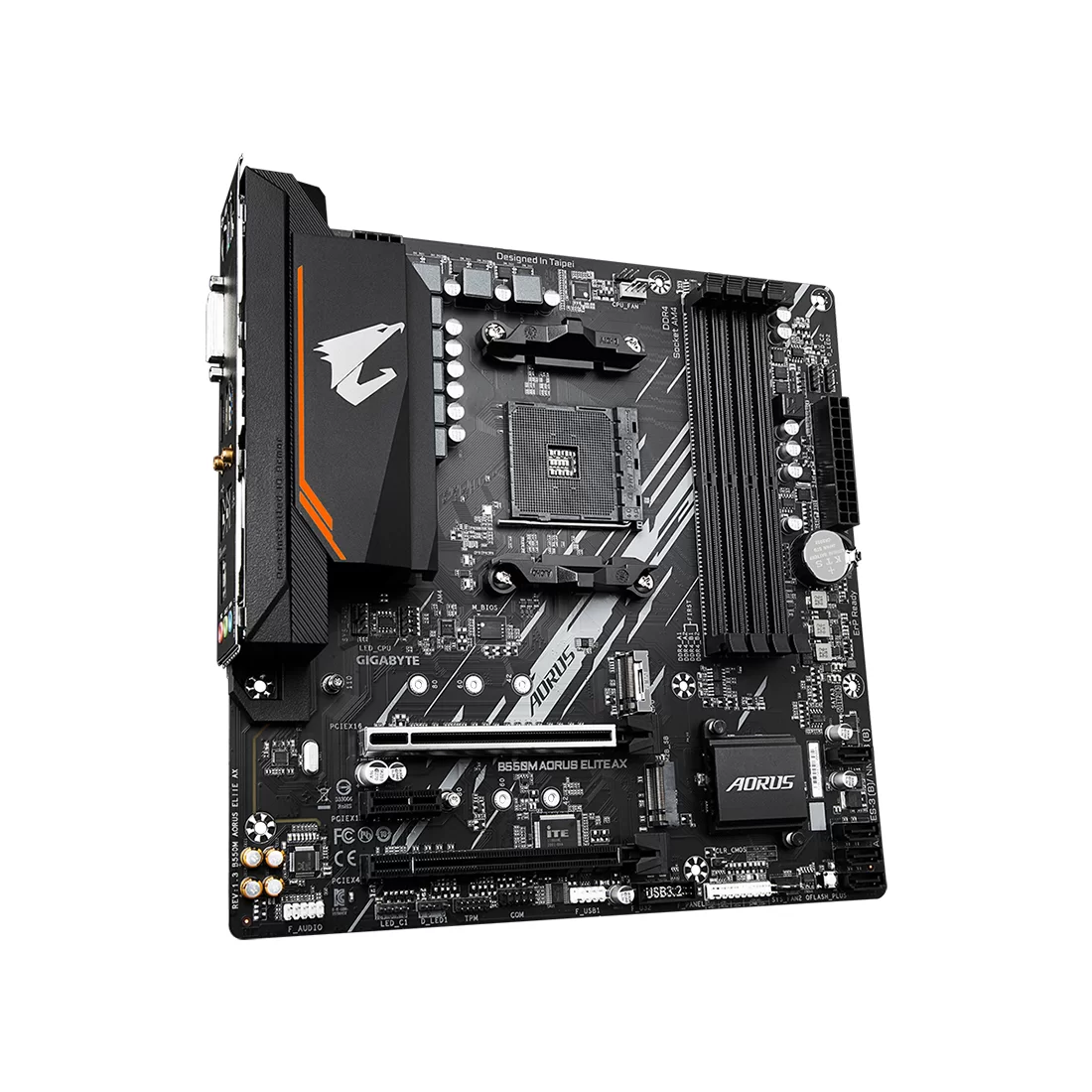 Материнская плата Gigabyte B550M AORUS ELITE AX – купить недорого с доставкой по Алматы и Казахстану