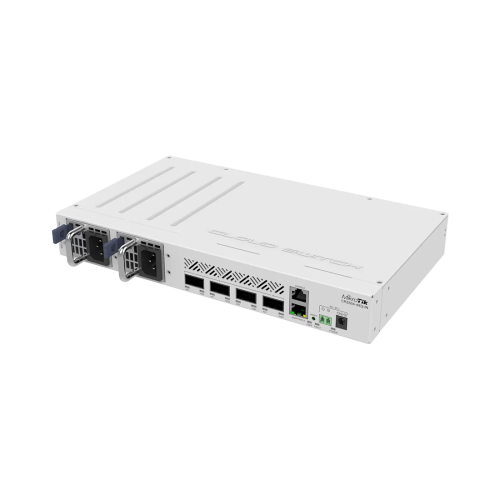Коммутатор MikroTik CRS504-4XQ-IN, 1 порт 100 Мбит/с, PoE — купить в Казахстане | neom.kz