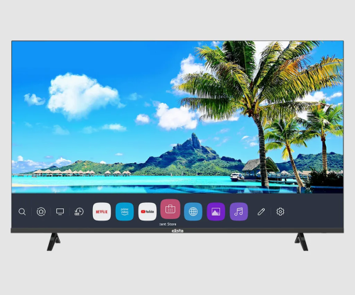 Телевизор 55" ELISTA LED SMART UltraHD WebOS A+ 3xHDMI 1xAV In 2xUSB RG45 WiFi B55UHD4EKC – купить недорого с доставкой по Алматы и Казахстану