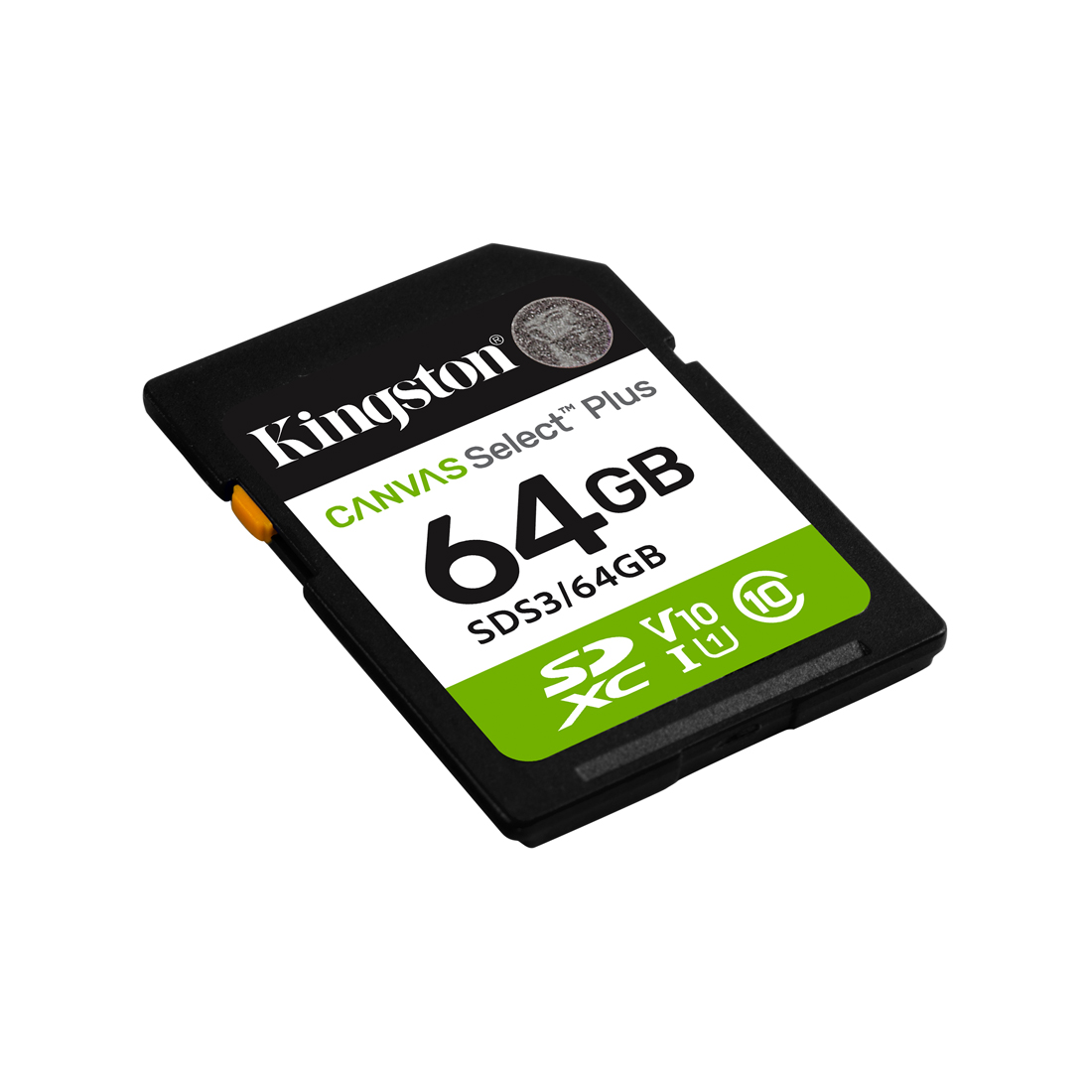 Карта памяти Kingston SDS3/64GB Canvas Select Plus C10 UHS-I U1 V10 64GB – купить недорого с доставкой по Алматы и Казахстану