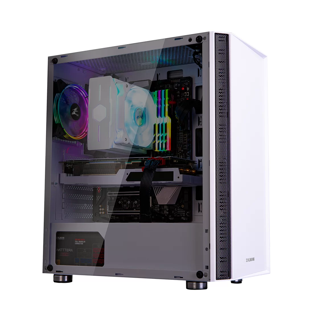 Компьютерный корпус Zalman R2 White без Б/П фото 2
