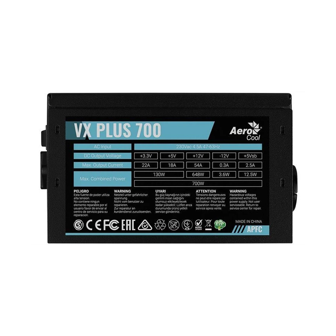 Блок питания Aerocool VX PLUS Stealth 700 – купить недорого с доставкой по Алматы и Казахстану