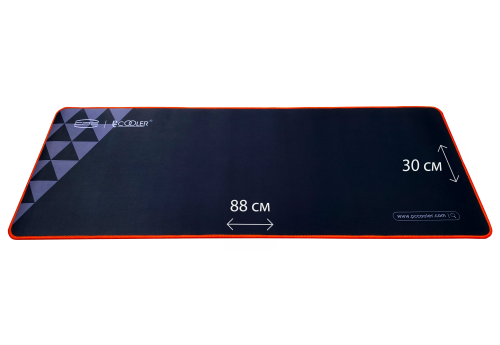 Коврик для компьютерной мыши PCCooler MOUSE PAD Black 88x30см – купить недорого с доставкой по Алматы и Казахстану
