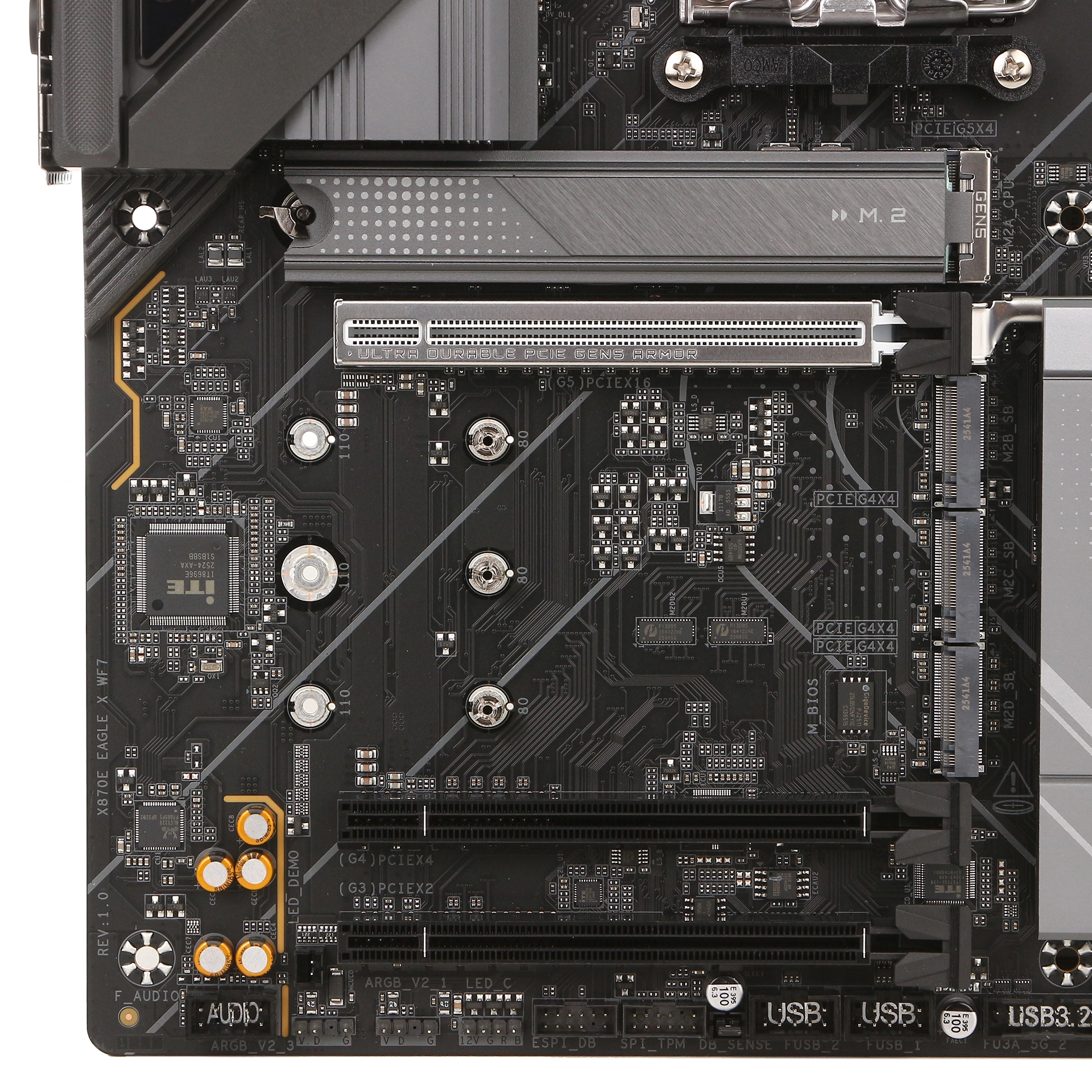 Материнская плата Gigabyte X870E EAGLE X3D WIFI7 AM5 X870E DDR5 ATX фото 5