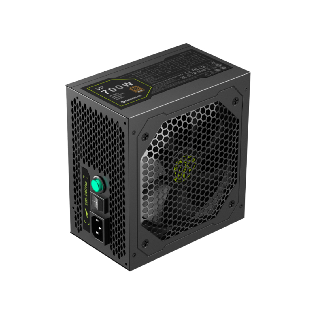 Блок питания GameMax VP 700S 700W 80 PLUS (2124-0700R0054) – купить недорого с доставкой по Алматы и Казахстану
