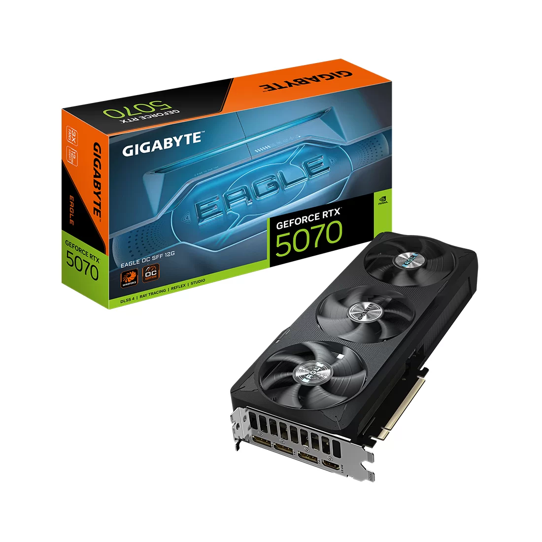 Видеокарта Gigabyte RTX 5070 Eagle OC SFF, 12 ГБ, GDDR7
