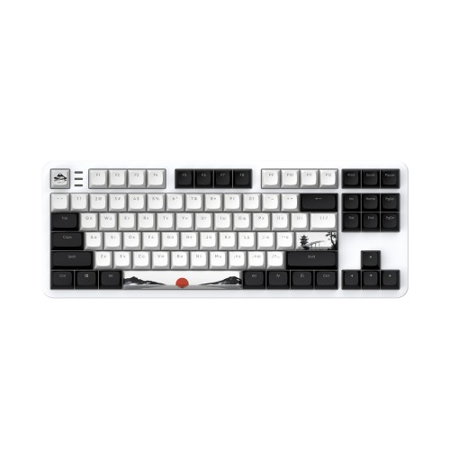 Клавиатура игровая механическая проводная Dark Project One 87 Fuji V2, белая — купить в Казахстане | neom.kz