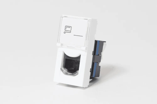 Розетка компьютерная RJ-45 SPL 200006, 1 порт, кат.5e U/UTP — купить в Казахстане | neom.kz